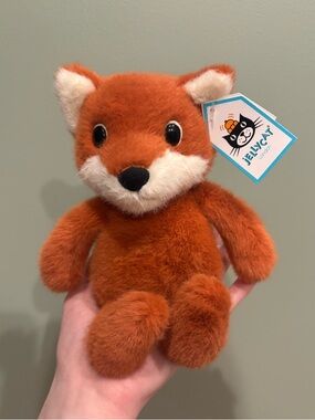 Jellycat Fuzzle Fox BNWT ✨ Rare & Retired - Authentic - FAST SHIPPING!